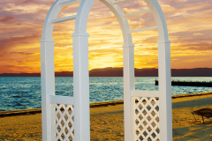 Classic White Arbor Made With EverStrong Profiles for Vinyl Fence and Railing #fence #fences #vinylfence #pvcfence #vinylfences #pvcfences #picketfence #fencecompany #fencecontractor #fenceinstaller #fencesupplies #longisland #longislandny #connecticut #rhodeisland #massachusetts #newjersey #pennsylvania #thenortheast #tristatearea